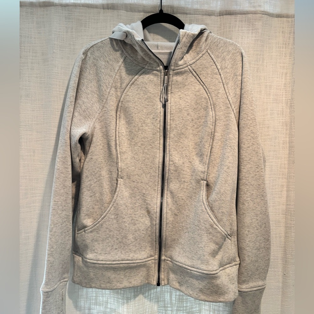 Lululemon fleece lined scuba sweatshirt